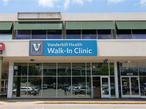 Highly Rated. . Vanderbilt health walk in clinic